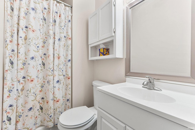 6420 Londonderry Ln, Fort Wayne, IN 46835 - full bath with vanity, toilet, a shower with curtain, and a tub to relax in