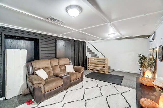 1920 Kenwood Ave, Fort Wayne, IN 46805 - living area featuring stairway