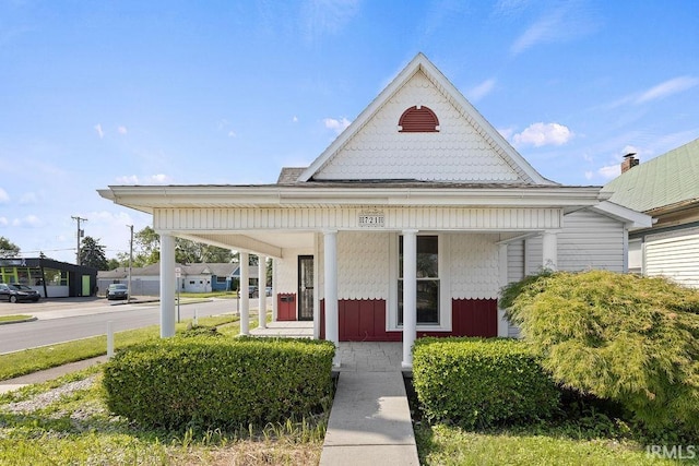721 E Markland Ave, Kokomo, IN 46902 - view of front of property featuring covered porch