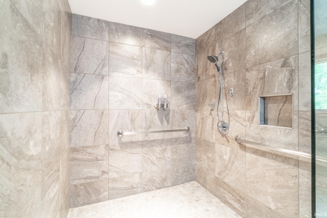 8505 Crenshaw Ct, Fort Wayne, IN 46835 - bathroom with tiled shower