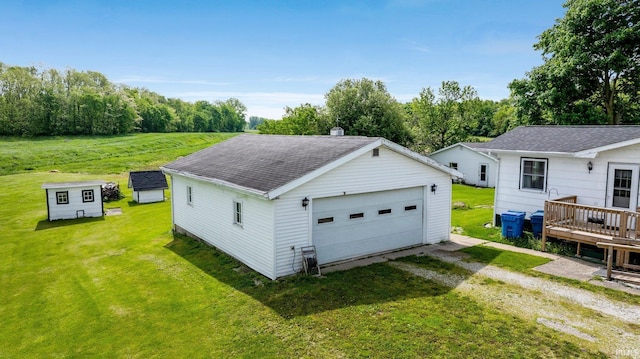 5460 N 550 E, Churubusco, IN 46723 - view of detached garage