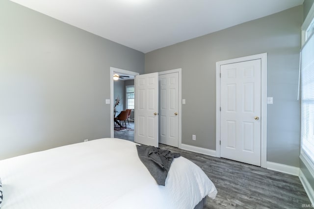 807 W Washington Blvd, Fort Wayne, IN 46802 - bedroom featuring wood finished floors and baseboards
