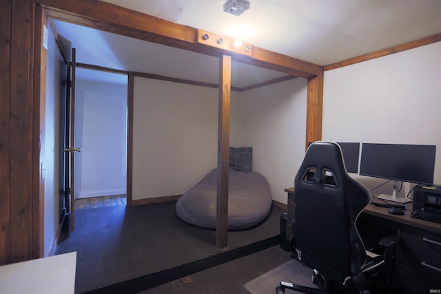 482 E Jefferson St, Andrews, IN 46702 - view of home office