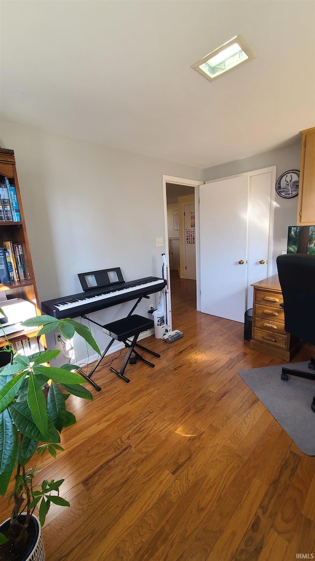 6403 Old Trail Rd, Fort Wayne, IN 46809 - office featuring wood finished floors