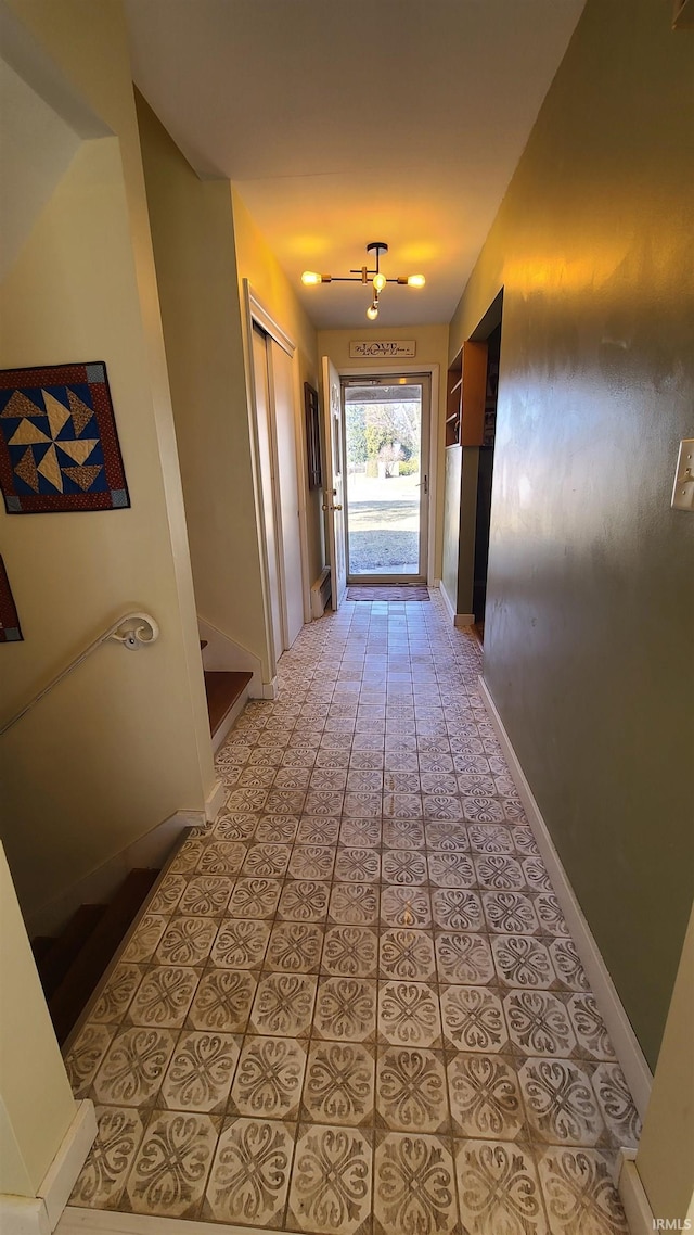 6403 Old Trail Rd, Fort Wayne, IN 46809 - corridor featuring baseboards