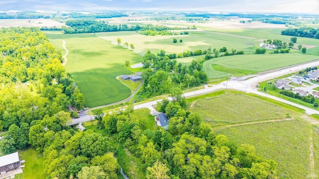 10317 Bass Rd, Fort Wayne, IN 46818 - aerial view of sparsely populated area with a tree filled landscape