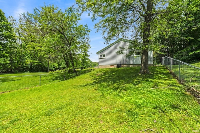 10317 Bass Rd, Fort Wayne, IN 46818 - view of yard featuring central AC unit
