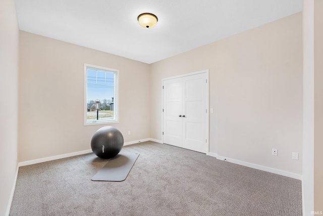 2088 Seward Lake Pass, Fort Wayne, IN 46814 - workout area with carpet flooring and baseboards