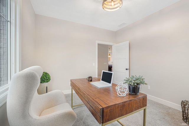 2088 Seward Lake Pass, Fort Wayne, IN 46814 - carpeted home office featuring baseboards