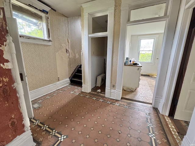806 E Market St, Logansport, IN 46947 - bathroom featuring radiator heating unit
