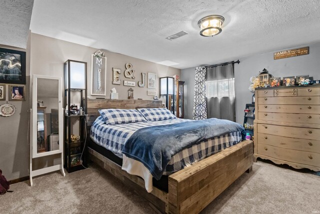 1804 Saint Charles Ct, Kokomo, IN 46902 - bedroom featuring carpet and a textured ceiling