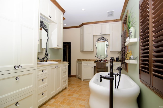113 Lakewood Dr, Vincennes, IN 47591 - kitchen with a sink, light countertops, baseboards, and recessed lighting