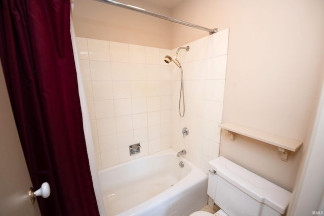 1301 E 4th St, Fowler, IN 47944 - bathroom featuring toilet and shower / bath combo