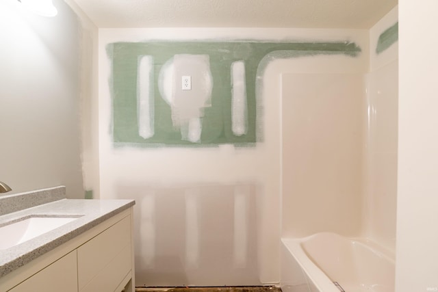 2075 N Russell Rd, Bloomington, IN 47408 - bathroom featuring vanity and  shower combination