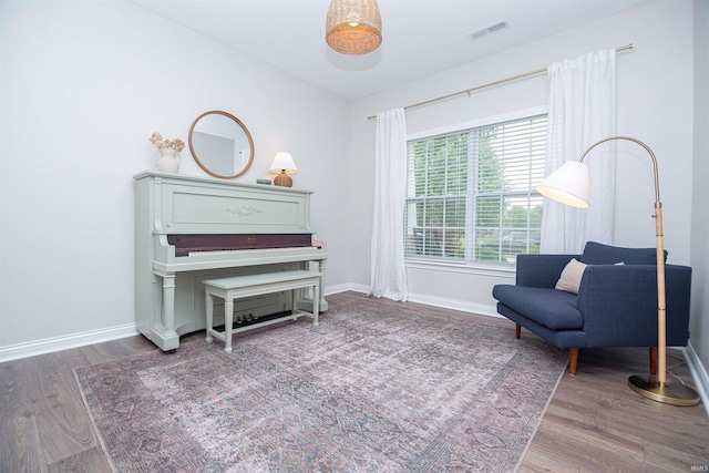 2184 Ringneck Rd, West Lafayette, IN 47906 - sitting room featuring wood finished floors and baseboards