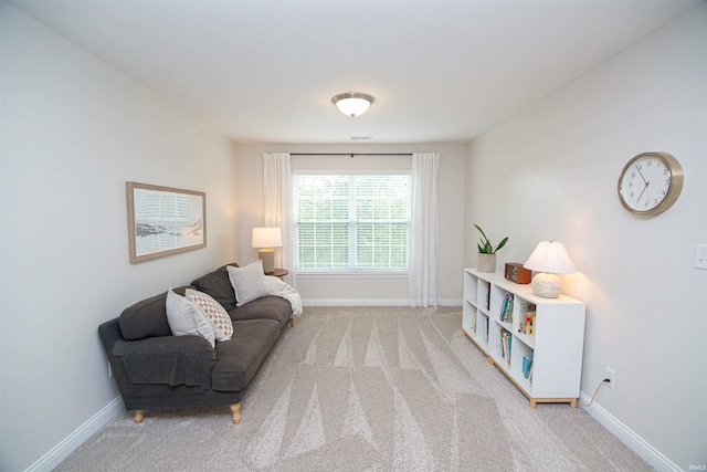 2184 Ringneck Rd, West Lafayette, IN 47906 - sitting room featuring carpet flooring and baseboards