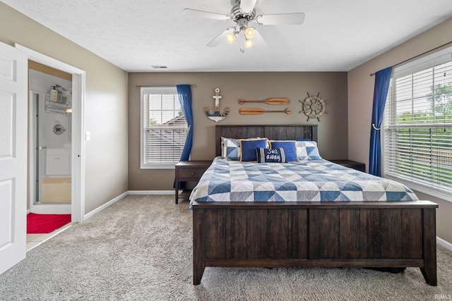 2034 Windflower Pl, West Lafayette, IN 47906 - bedroom with carpet floors, baseboards, and ceiling fan