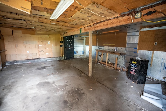 8147 15th Rd, Argos, IN 46501 - below grade area with a garage