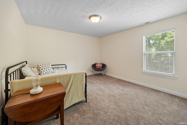 4665 S 150 E, Lafayette, IN 47909 - bedroom with carpet flooring, baseboards, and a textured ceiling