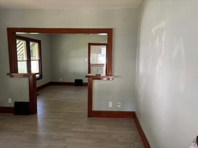 1515 E Donald St, South Bend, IN 46613 - unfurnished room with baseboards and wood finished floors