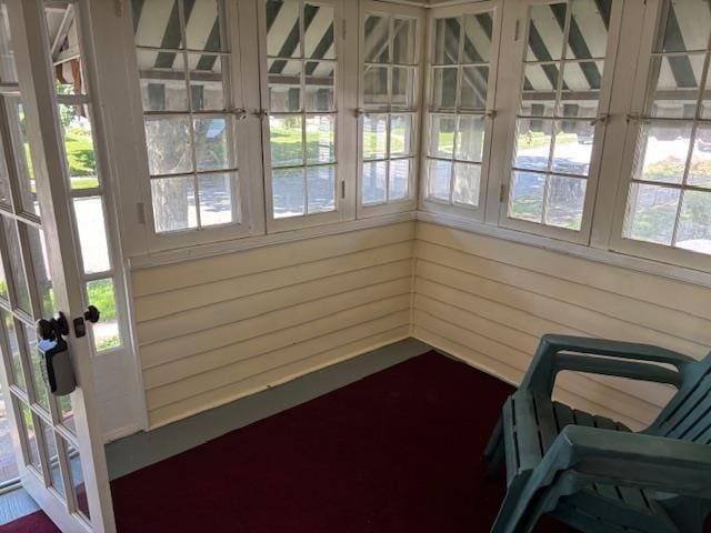 1515 E Donald St, South Bend, IN 46613 - sunroom / solarium with healthy amount of natural light and french doors