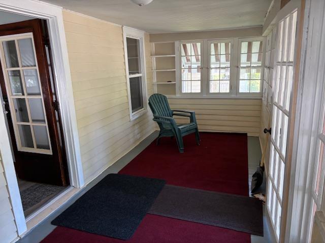 1515 E Donald St, South Bend, IN 46613 - sunroom featuring wooden walls