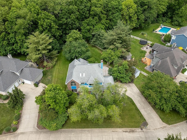 56 Jester Ct, Lafayette, IN 47905 - aerial perspective of suburban area