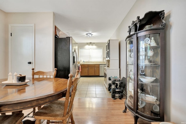 2012 Clayton Ave, Evansville, IN 47715 - dining room with light wood finished floors