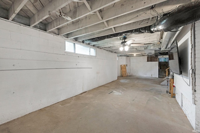 285 N Center St, Waterloo, IN 46793 - view of below grade area