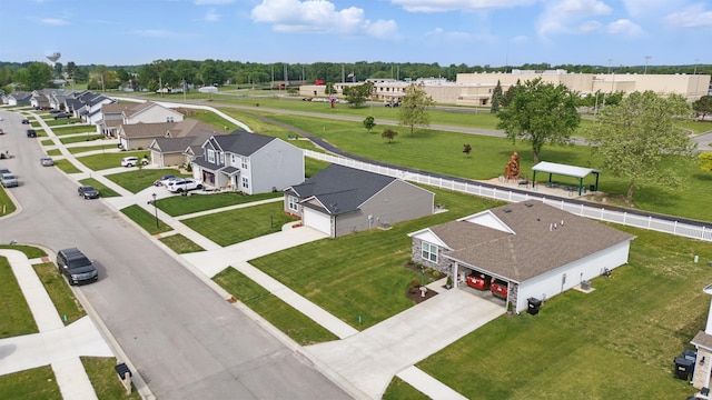 3436 Fawn Creek Blvd, Waterloo, IN 46793 - aerial perspective of suburban area