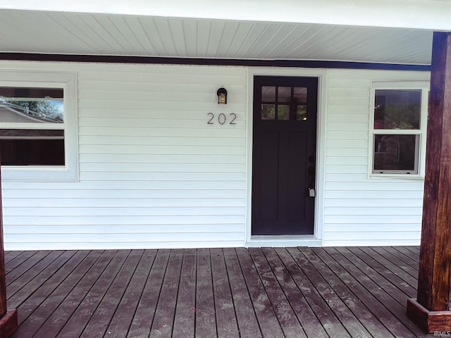 202 E Vine St, Mitchell, IN 47446 - view of entrance to property