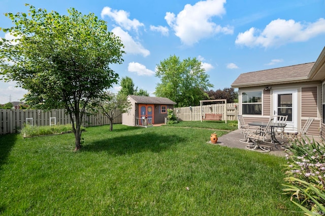 354 Kettle Cir, Lafayette, IN 47905 - view of yard featuring a patio area