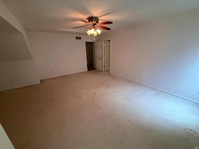 53172 Bracken Fern Dr, South Bend, IN 46637 - spare room with a ceiling fan and baseboards
