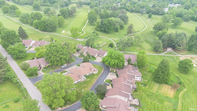 604 W Soutar Dr, Bloomington, IN 47403 - aerial view of property and surrounding area featuring nearby suburban area and a tree filled landscape