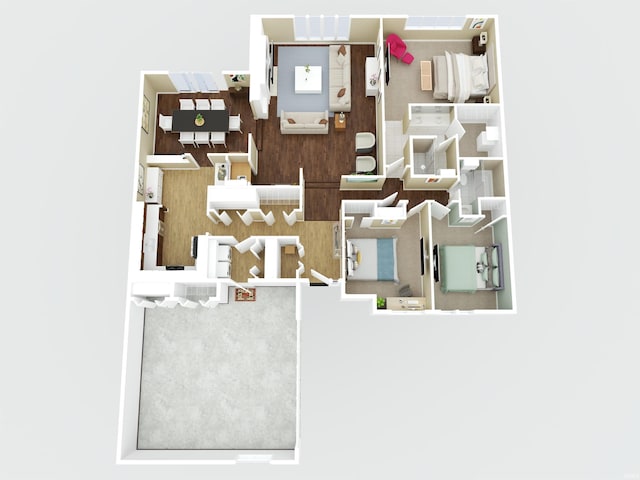 604 W Soutar Dr, Bloomington, IN 47403 - property floor plan