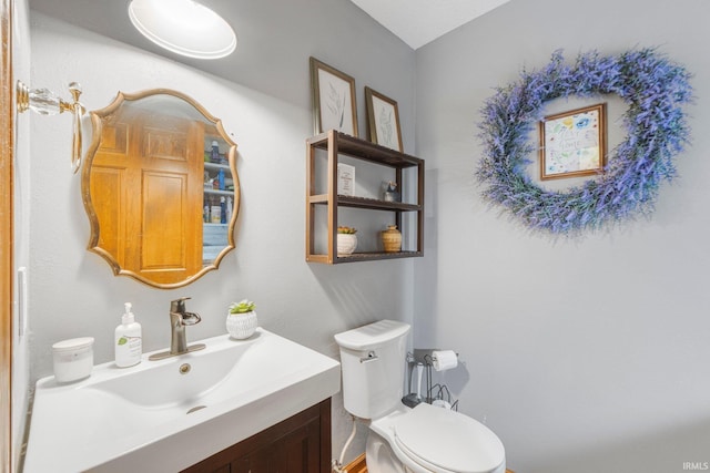15025 Water Oak Pl, Huntertown, IN 46748 - bathroom featuring vanity and toilet