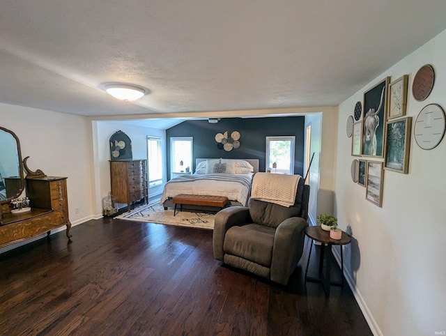 1406 N 800 E, Greentown, IN 46936 - bedroom featuring wood finished floors, multiple windows, and baseboards