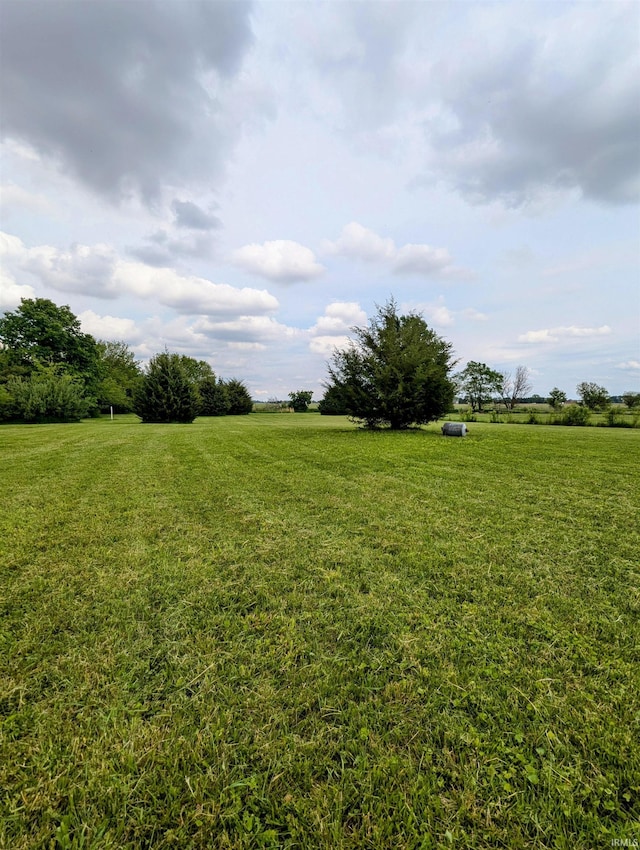 1406 N 800 E, Greentown, IN 46936 - view of green lawn with a view of rural / pastoral area