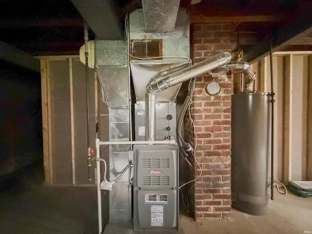 2425 Ojibway Trl, Fort Wayne, IN 46809 - utility room with water heater