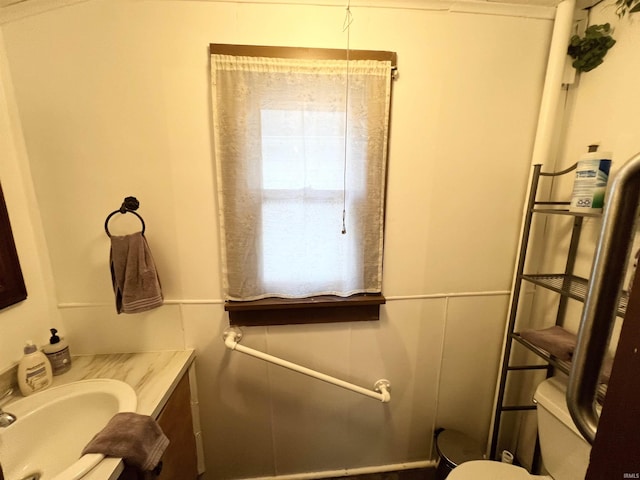 400 Burlington Ave, Logansport, IN 46947 - bathroom with toilet and vanity