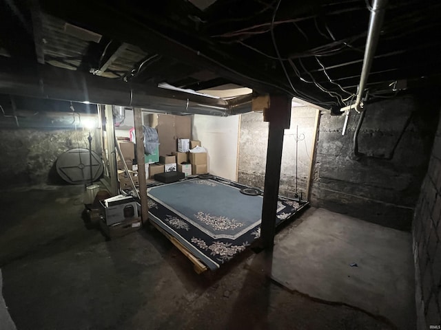 400 Burlington Ave, Logansport, IN 46947 - view of unfinished basement