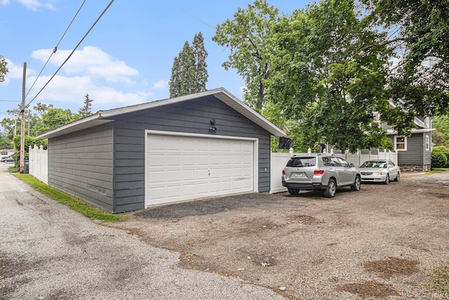 411 S 6th St, Goshen, IN 46526 - view of detached garage