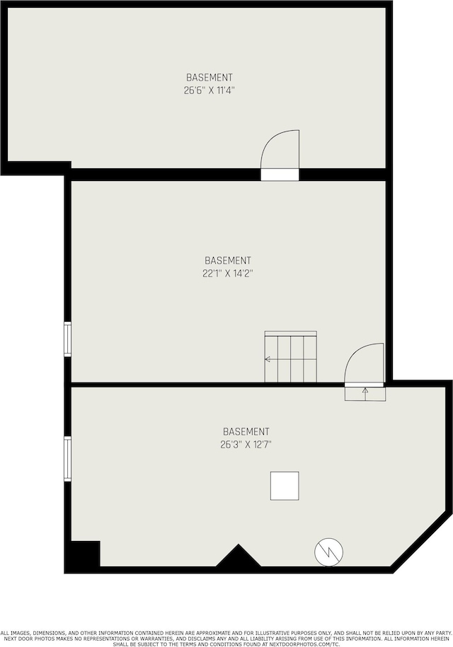 411 S 6th St, Goshen, IN 46526 - floor plan / room layout