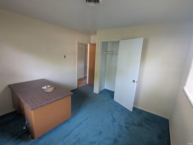417 S Linn Grove Ave, Berne, IN 46711 - bedroom with a closet, carpet flooring, and baseboards