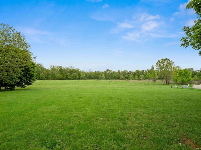 10215 Tidewater Trl, Fort Wayne, IN 46845 - view of grassy yard featuring a rural view