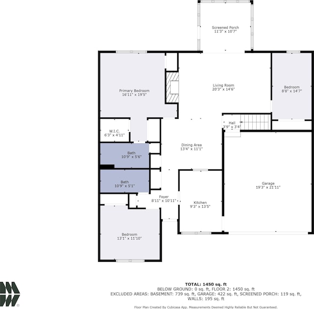5709 Bayswater Ct, South Bend, IN 46614 - floor plan / room layout