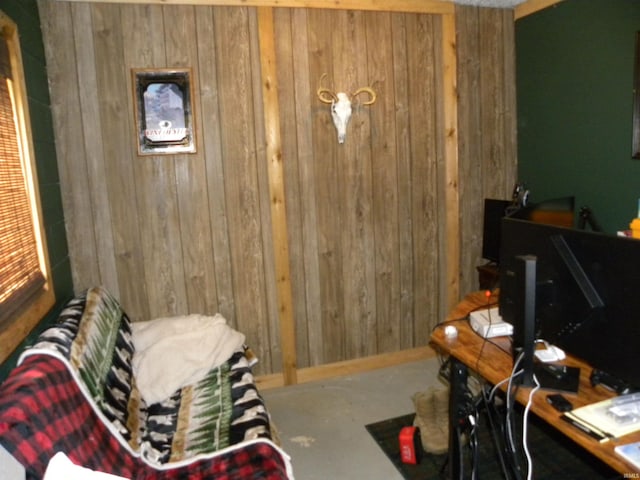 3116 Truesdel Rd, Gosport, IN 47433 - living area with wood walls
