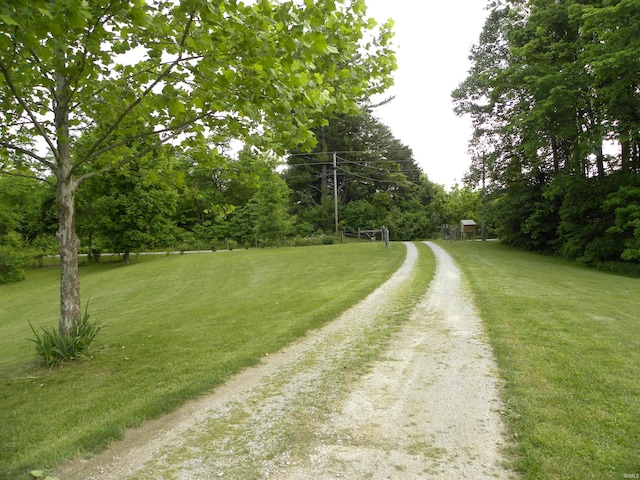 3116 Truesdel Rd, Gosport, IN 47433 - view of dirt / gravel road