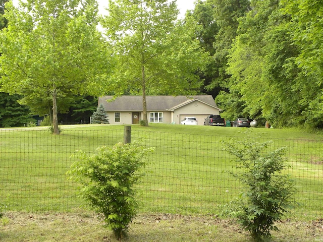3116 Truesdel Rd, Gosport, IN 47433 - ranch-style home with an attached garage