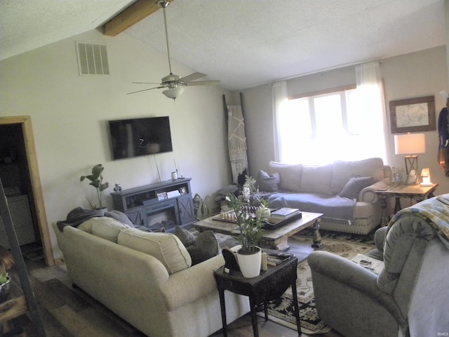 3116 Truesdel Rd, Gosport, IN 47433 - living room with ceiling fan